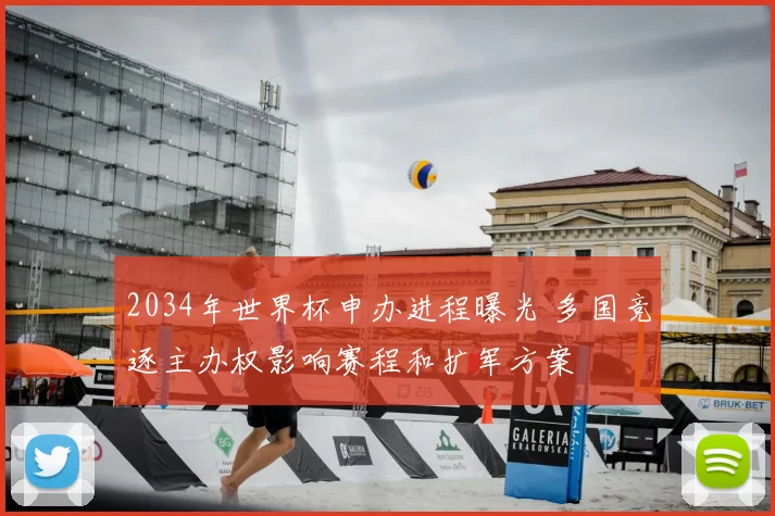 2034年世界杯申办进程曝光 多国竞逐主办权影响赛程和扩军方案